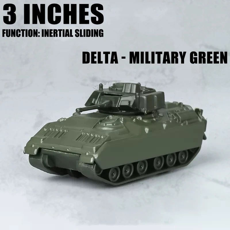 Maisto 3-inch military series model Tank armored vehicle classic static car alloy die-casting car model collection gift toy