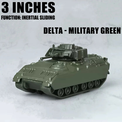 Maisto 3-inch military series model Tank armored vehicle classic static car alloy die-casting car model collection gift toy