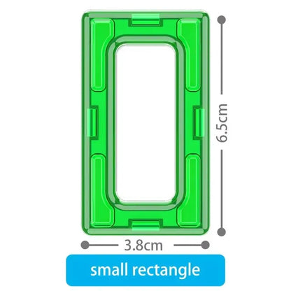 1pcs Big Size Magnetic Designer Magnet Building Blocks Accessories Educational Model Constructor Toys For Children Gifts