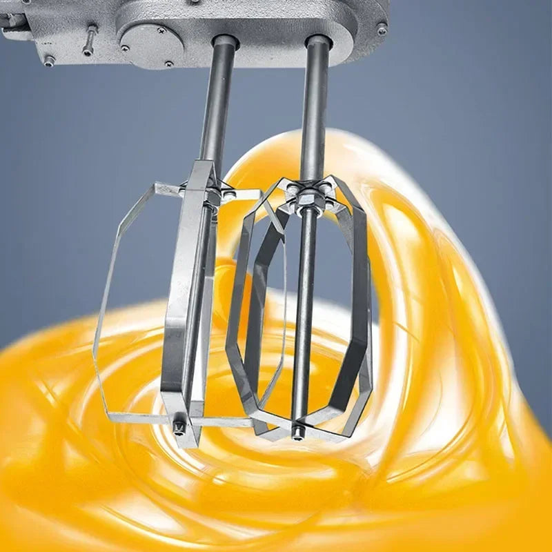 Hot Sale JD-15 Electric Food Mixer Cake Dough Bread Mixer Kitchen Stand Food Mixer Stainless Steel Bowl Cream Egg Whisk Blender.