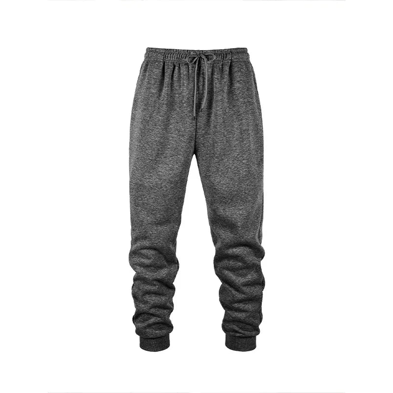 For Men Autumn and Winter Casual Jogging Pants Fleece Sweatpants for Soft and Comfortable Workout.