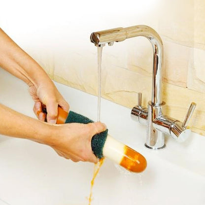 4 Pieces Replacement Inner Ceramic Filter Cartridge for Household Tap Faucet Water Practical and Convenient Durable Gift