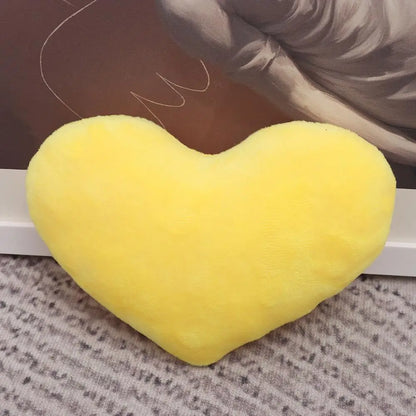 PP cotton Soft Pillow Comfortable Heart Plush Pillow Red Color Pink Color Stuffed Pillow Heart Shape Home Decorative