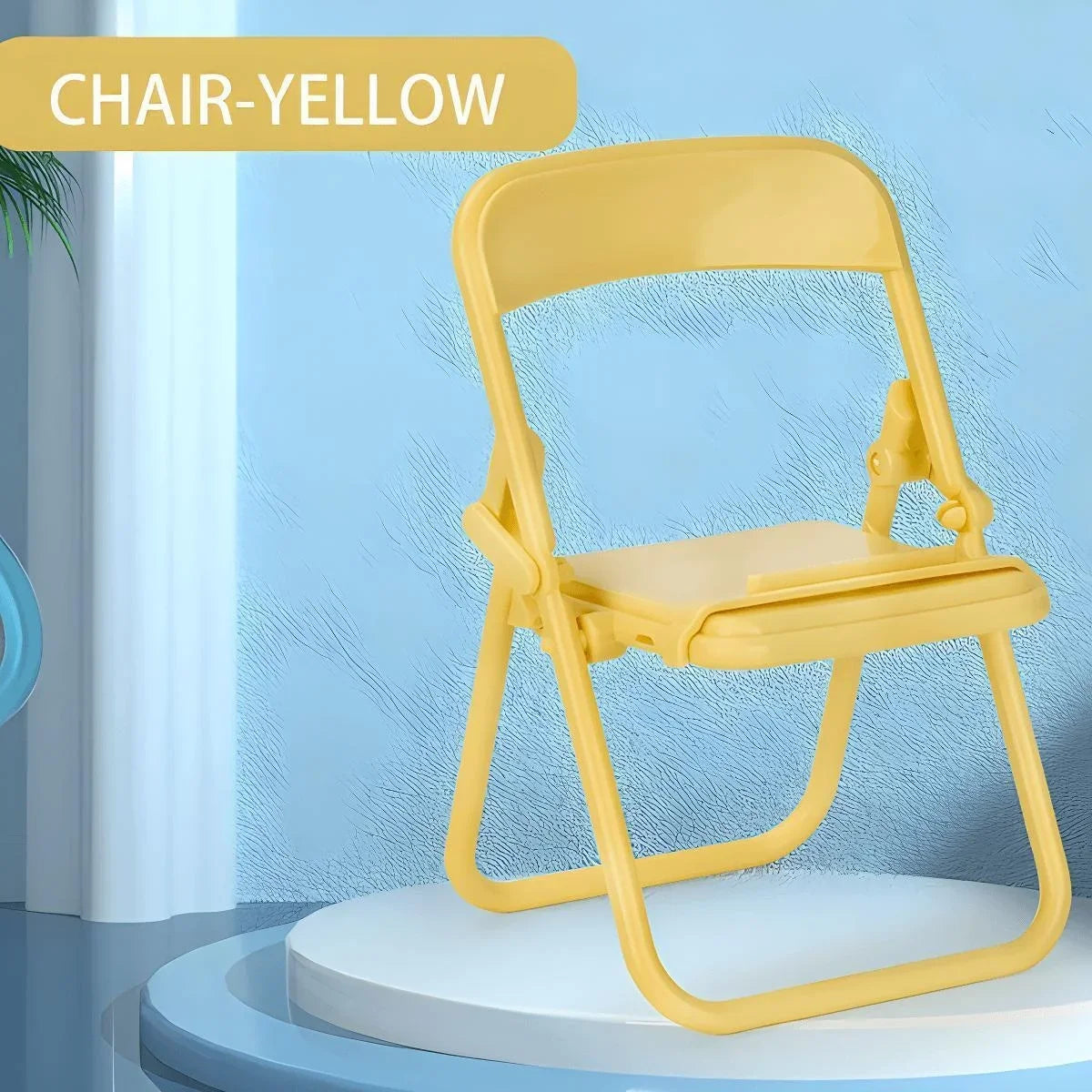 Universal Mobile Phone Accessories Foldable Chair Shape Mini Desktop Phone Holder Phone Stand.