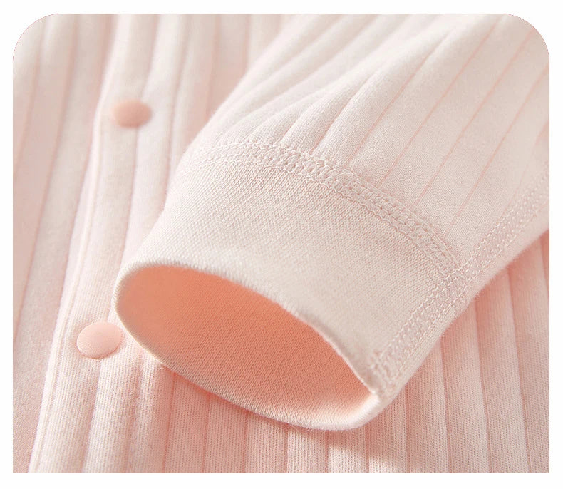 Frühling und Herbst 0-12 Monate Baby Strampler Hochwertige Neugeborene Mädchen Jungen 100 % Baumwolle Kleidung von Langarm Säuglingskleidung.