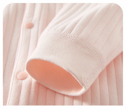 Frühling und Herbst 0-12 Monate Baby Strampler Hochwertige Neugeborene Mädchen Jungen 100 % Baumwolle Kleidung von Langarm Säuglingskleidung.