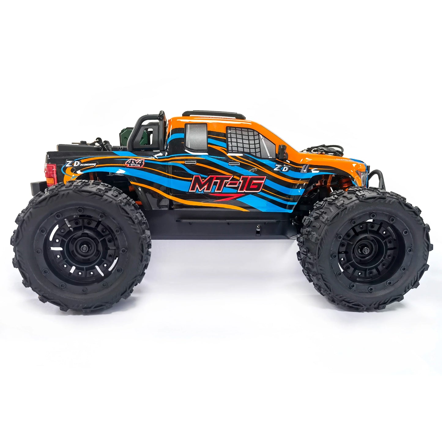 ZD Racing MT-16 1/16 RC Monster Truck Brushless 3S 80km/h 2.4G 4WD RC Car Brushless Truck Remote Control Off Road Car Toys