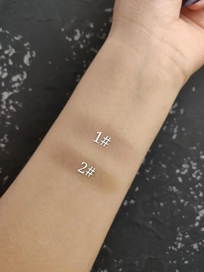 Contour Palette with Mirror Shadow Powder Bronzer Three-Dimensional Nose Shadow Repair Powder Facial Concealer Cosmetics Makeup.