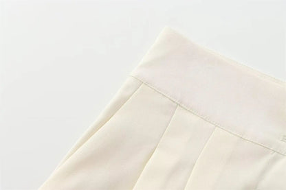 TFMLN Fashion Women's Trouser Suits Sleeveless V-Neck Top With Belt Straight Pants Sets 2025 Spring Summer Commuter 2 Piece Set