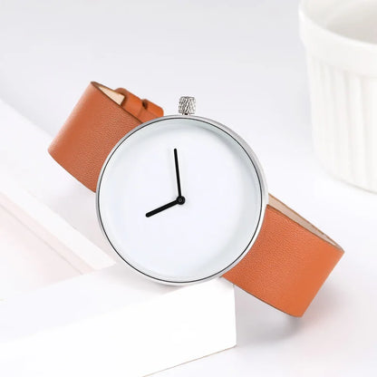 2025 Top New Women Watches Leather Dress Female Clock Luxury Brand Design Men Watches Fashion Couple Wirstwatches Reloj Mujer.