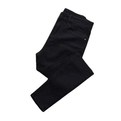 High Waist Slim Fit Women's Jeans High Elasticity Spring Autumn Black Pencil Pants Korean Style plus Size Body Shaping