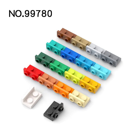 20pcs MOC Parts 99780 Bracket 1 x 2 - 1 x 2 Inverted Compatible Bricks DIY Assmble Building Blocks Particle Kid Puzzle Toy Gift.