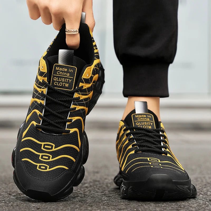 Mode Atmungsaktive männer Casual Schuhe Komfortable Nicht-slip Mann Zu Fuß Turnschuhe Designer Leichte Männliche Jogging Sport Schuhe