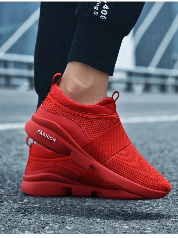 Men Shoes New Loafers Comfortable Fashion Mesh Man Casual Sneakers Couple Shoes Lightweight Non-slip Walking Footwear Size 48