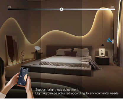 DC 5V USB Neon Light LED Strip Tuya Smart Life Wifi App Control Neon Tube Tape Garden Xmas DecorWork with Alexa,Google Home.