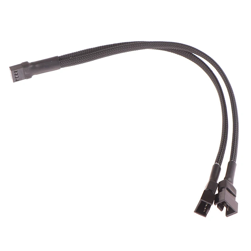 PWM Fan Splitter 4pin Adapter Cable 1 To 1 2 3 4 Computer CPU Fan Splitter PC Fan Extension Power Cable Fan Cooling Y Splitter.