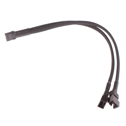 PWM Fan Splitter 4pin Adapter Cable 1 To 1 2 3 4 Computer CPU Fan Splitter PC Fan Extension Power Cable Fan Cooling Y Splitter.