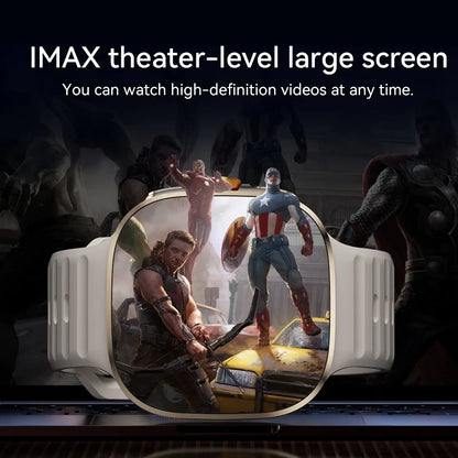 New M99 5G Cellular Version Smartwatch 2.4inch Amoled Larger Screen Android Smart Watch With Rotary Camera Sim Card Slot WIFI.