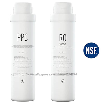 RO Reverse Osmosis Water Filtration System - 1000 GPD Fast Flow, Tankless, Reduces TDS, Compact, Household and Commercial Usage.