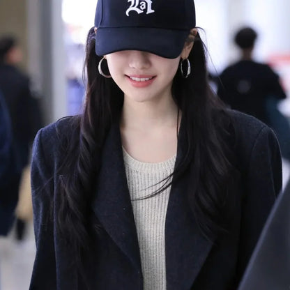 New Fashion 316L Stainless Steel Metal Big Circle Hoop Earrings For Women Exaggerated  C-Shaped Round Earrings Jewelry Gifts.