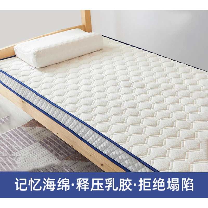 Latex Memory Baumwolle Matratze Kissen für Heim kinder Tatami Matte benutzer definierte Studenten wohnheim einzelne 90x190 Matratze