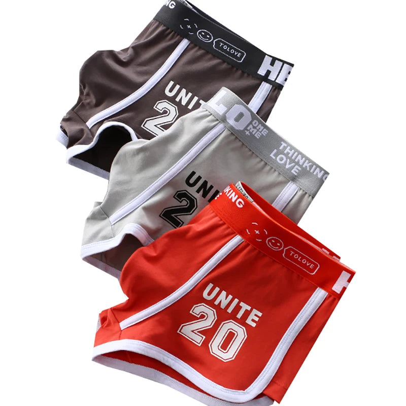 6 teile/los Baumwolle Männer Unterwäsche Mode Männlichen Große Größe Boxershorts Männer Unterwäsche Komfortable Feste Unterhose Neue Stil Männer Boxer