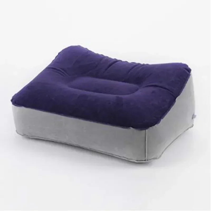 Flight Sleeping Footrest Rest Pillow On Airplane Car Bus Adjustable Kids Inflatable Travel Sleep Resting Pillows   WJ529.