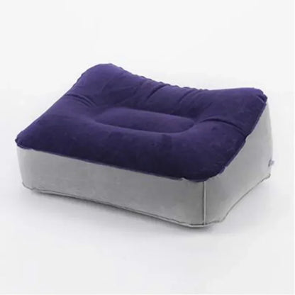 Flight Sleeping Footrest Rest Pillow On Airplane Car Bus Adjustable Kids Inflatable Travel Sleep Resting Pillows   WJ529.
