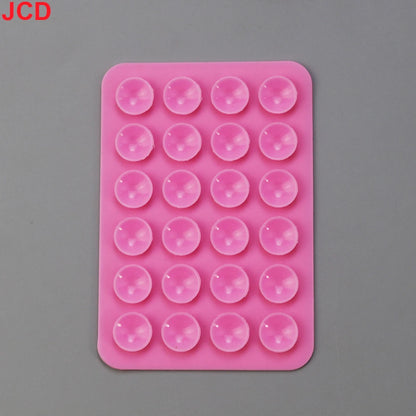 JCD 24 Square Thickened Silicone Suction Cup Suction Cups Mobile Phone Tablet Luggage Suction Cup Universal Charger Leather Case.