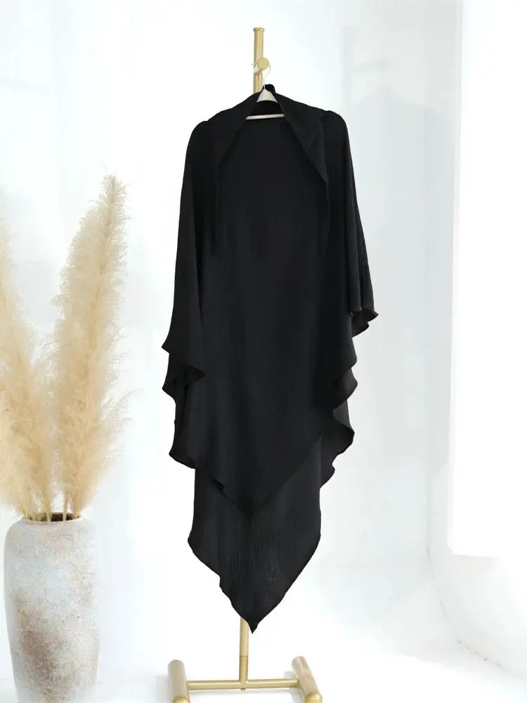 Ramadan Breastfeeding Outfit Prayer Clothes Khimar Abaya Dubai Islam Muslim Hijab Dress Women Kebaya Robe Ensembles Musulmans