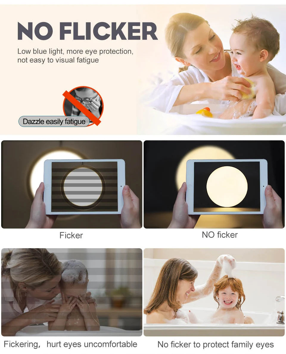 Intelligente LED-Deckenleuchte, 36 W, 50 W, dimmbar, moderne LED-Deckenleuchten mit APP-Fernbedienung für Schlafzimmer, Wohnzimmer.