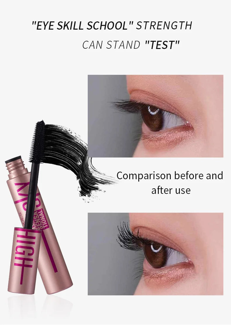 Eyelashes Lengthening Mascara Thickening Waterproof Sweat-Resistant Long Lasting Natural Curling Mascara Quick Dry Beauty Makeup.