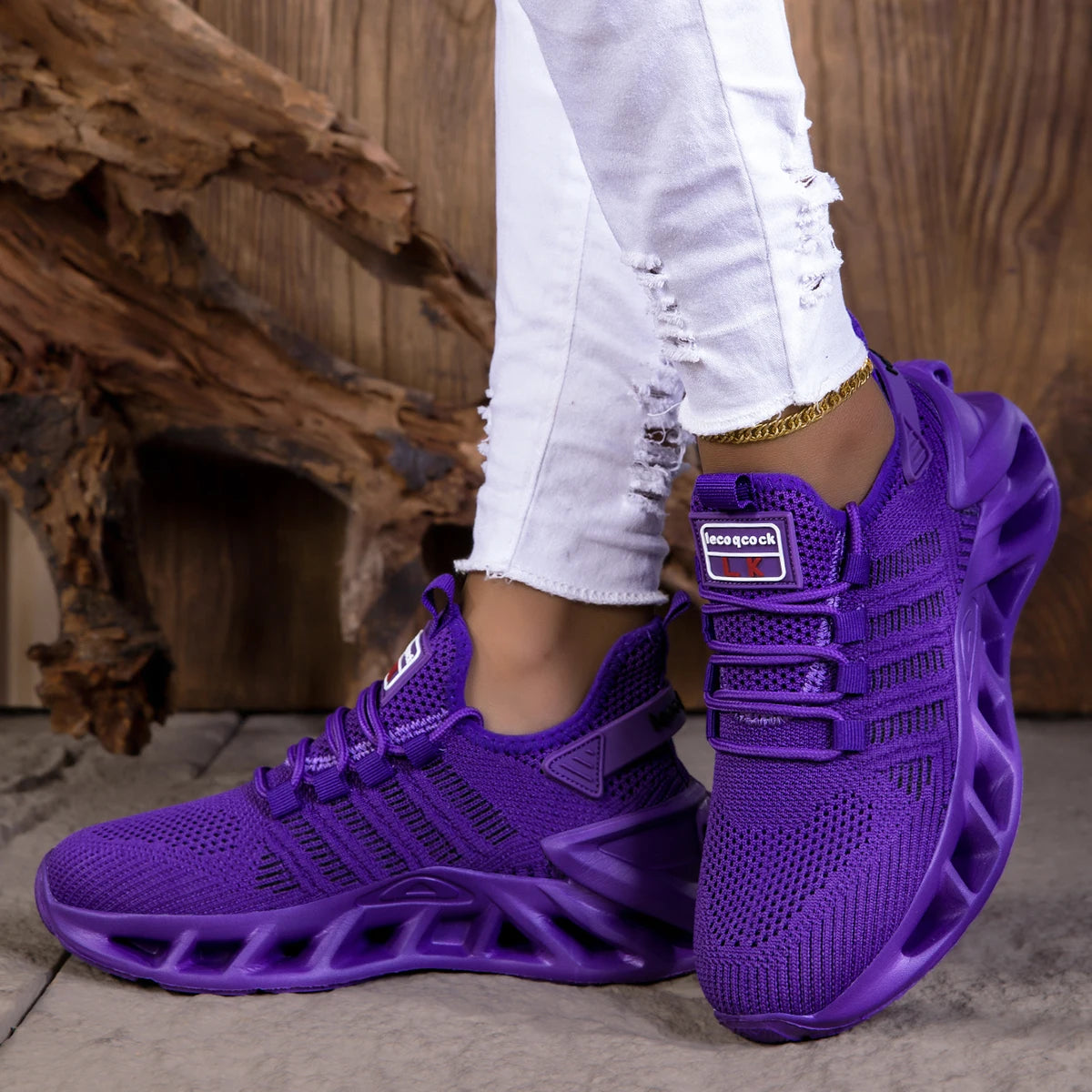 YRZL Unisex Running Shoes Men Women Lightweight Mesh Breathable Comfortable Flat Soft Tennis Shoes Summer Lace-up Sneakers Man.