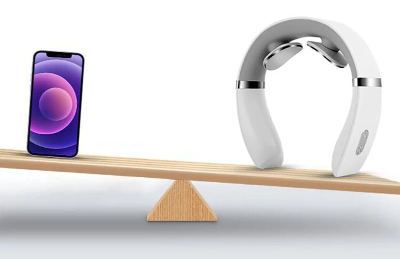 Cervical Massager Protable Mini Neck Shoulder Massager Deep Massage Neck Warm Pressing Neck Pressing Care.