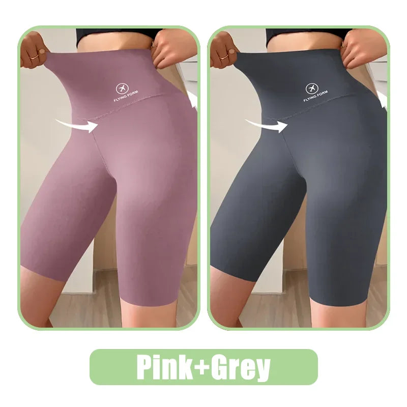 M-XL Women Shorts Sports Shorts For Women New Cycling Jogging Fitness High Waist Push Up Gym shorts Leggings Yoga Clothing.