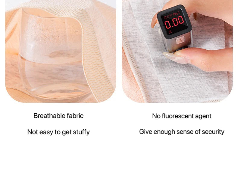 4pcs Women's Safety Pants Physiological Underwear High Waist Shorts Panties For Women Plus Size No Trace Leggings Safety Panty