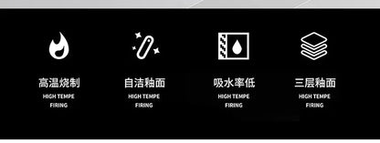 Arbeits platte Waschbecken Seite Entwässerung Keramik Waschbecken Balkon Waschbecken Kunst becken Einzel becken quadratischer Kreis