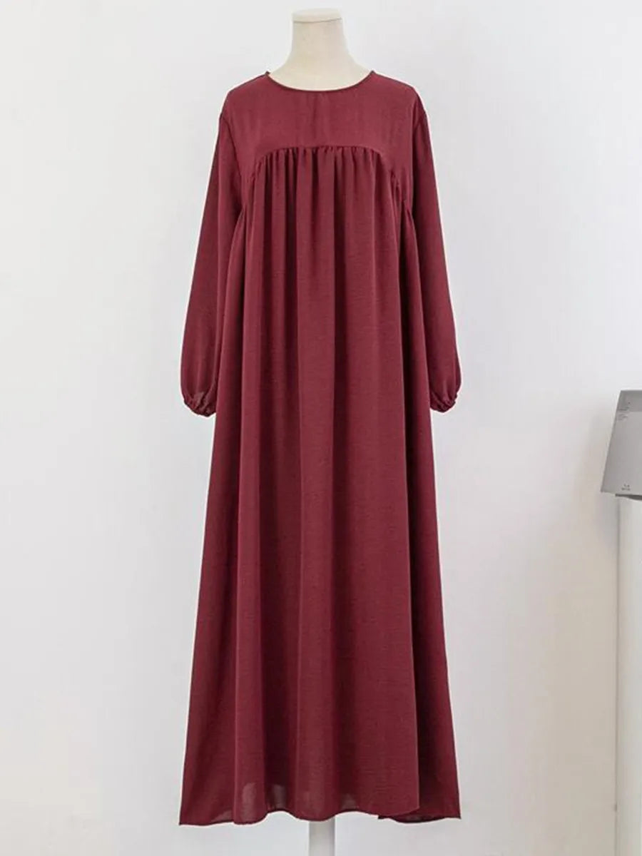 Muslim Women Dubai Abaya luxury kebaya Solid Color Long Dress Modest Ramadan Robe kaftan Femme musulmane african Islam Clothing.