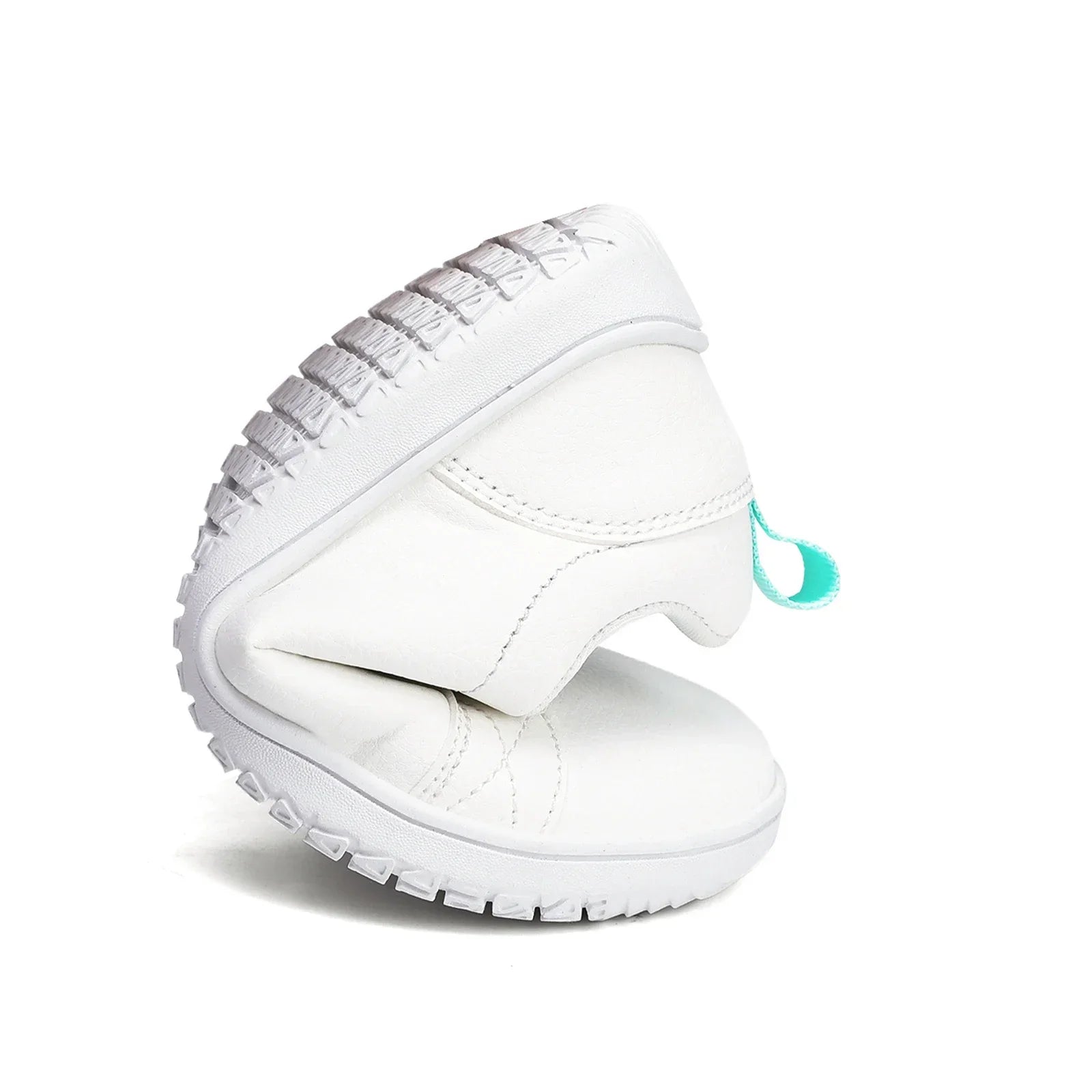 Boys Girls Barefoot Shoes Kids Wide Toe Minimalist Fashion Sneakers Lightweight Hook Loop Artificial Leather Walking Flats.