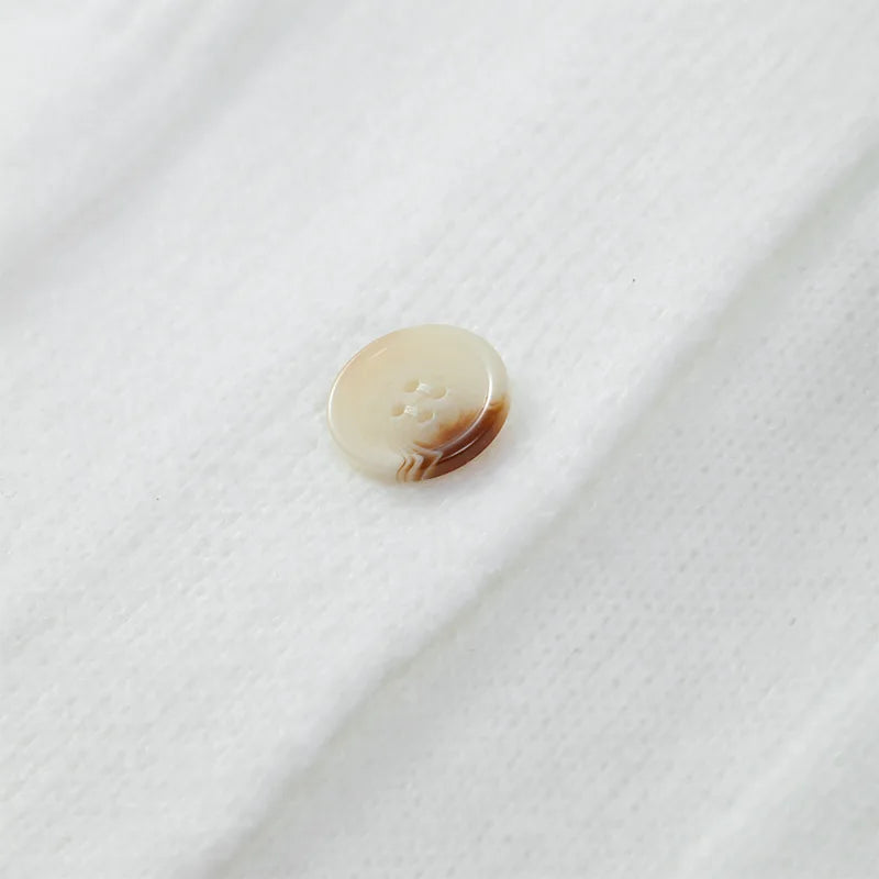 Damenjacke mit V-Ausschnitt, einfarbig, langärmelig, Strickjacke, modischer, lockerer, lässiger Pullover.