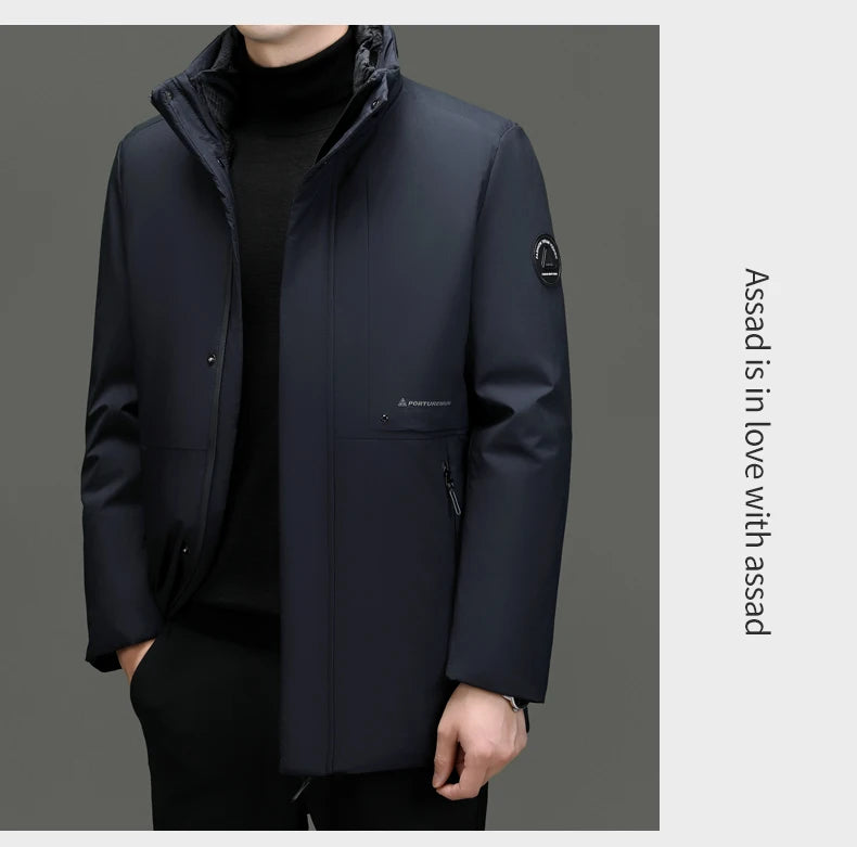 Top Grade Brand Casual Fashion Designer Warm Parka Coat Mens 2025 Newest Winter Jacket Quilted Windbreaker  Mens Clothes.