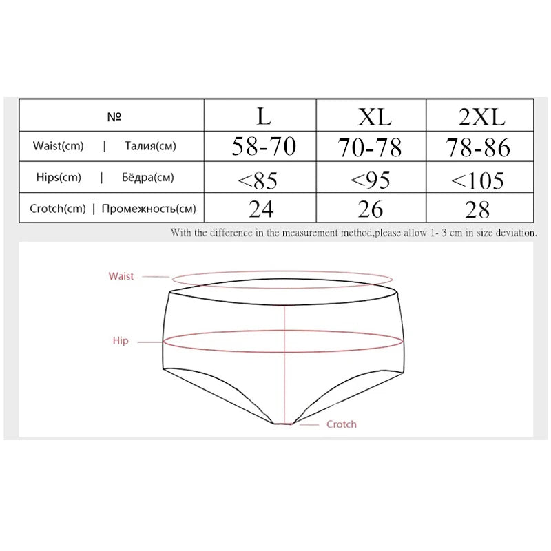 1/2 Pieces/Set Bamboo Panties Women Underwear Thin Breathable Female Big Size Briefs Brand Design Ladies Panties Intimates Panty.