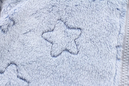 Somenie Unisex Baby Verdickte Onesie Kleidung für Herbst Winter Oberbekleidung Jungen Mädchen Niedliche Cartoon Fleece Warmer Body.