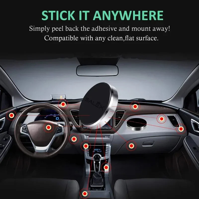 Magnetic Car Phone Holder Universal Car Phone Stand for iPhone Xiaomi Huawei Samsung Dashboard Wall Mounted Car Magnet Sticker.