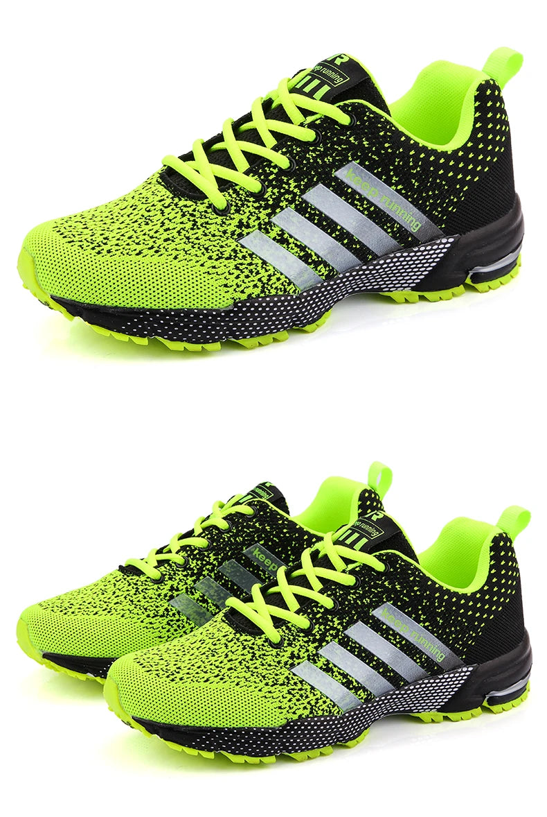 Men Running Shoes Fashion Couple Sneakers Breathable Casual Sport Shoes Outdoor Walking Jogging Tennis Shoes Athletics Plus Size.