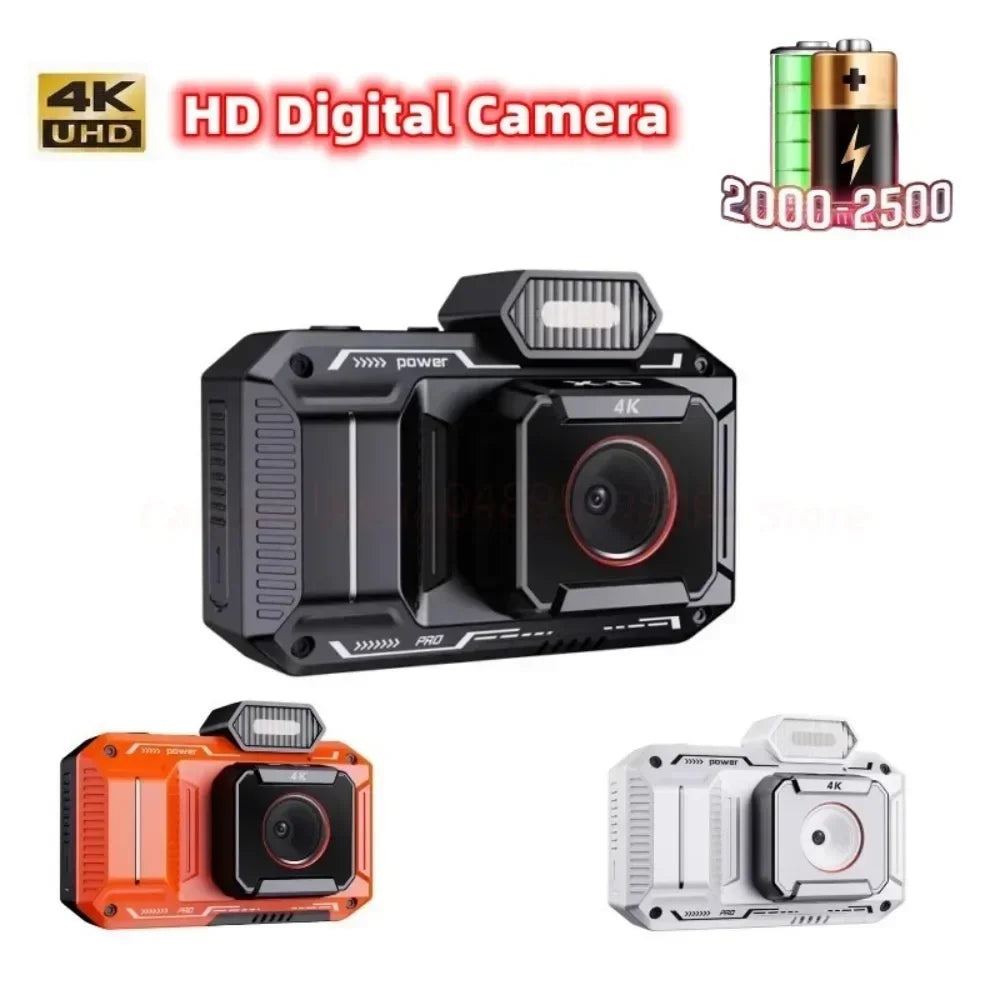 48M HD Digital Cameras 2.8 Inch IPS Screen Instant Photo Camera 18X Zoom Dual Lens Portable Child Camera Photographic Camcorder.
