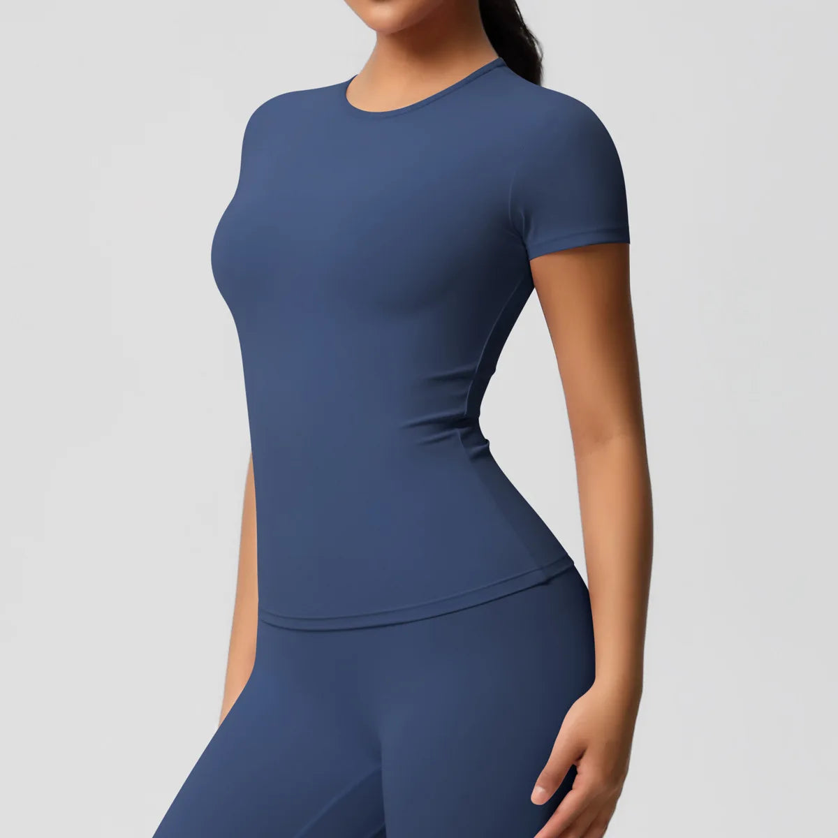 Yoga Suit Gym Sports Set Women Quick-Drying Fitness Set Female Tracksuit Running Workout Long Sleeve Sports Shirt Sportswear