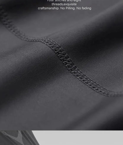 Fashion Breathable Running Sports Suit Men's Fitness Clothes All-Seasons Professional Morning Running Clothes Quick Dry Training.