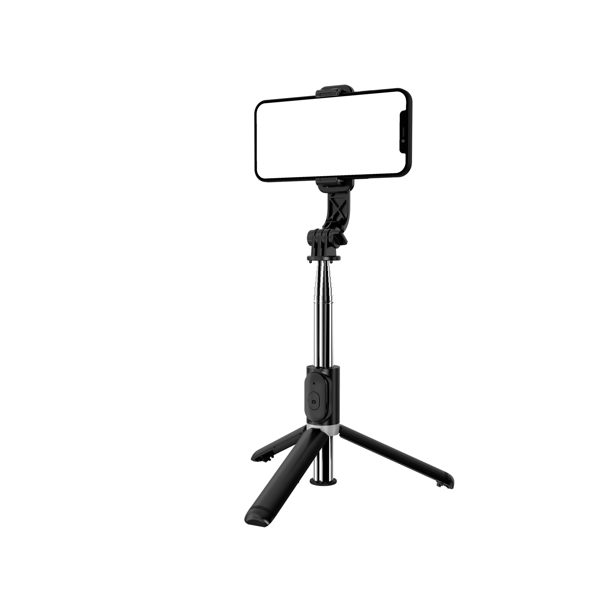 Q02 Foldable Tripod Selfie Stick Wireless Bluetooth Live Stand Holder Stabilizer for Huawei Xiaomi iPhone Cell Phone.