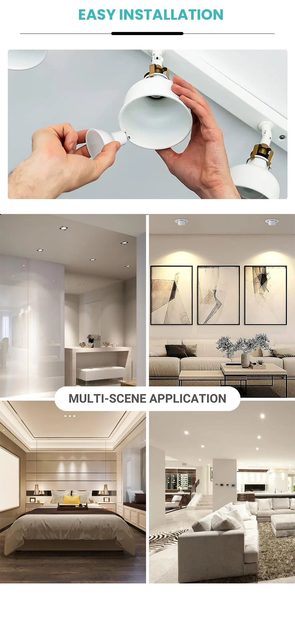 1-10PCS LED spot licht GU10 AC220V LED energiesparlampe 3W 6W 9W 12W LED Lampe Strahler Birne 38 Grad lampara für hause.